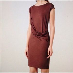 All Saints Sabie Mini T-shirt Dress Rust Size 2